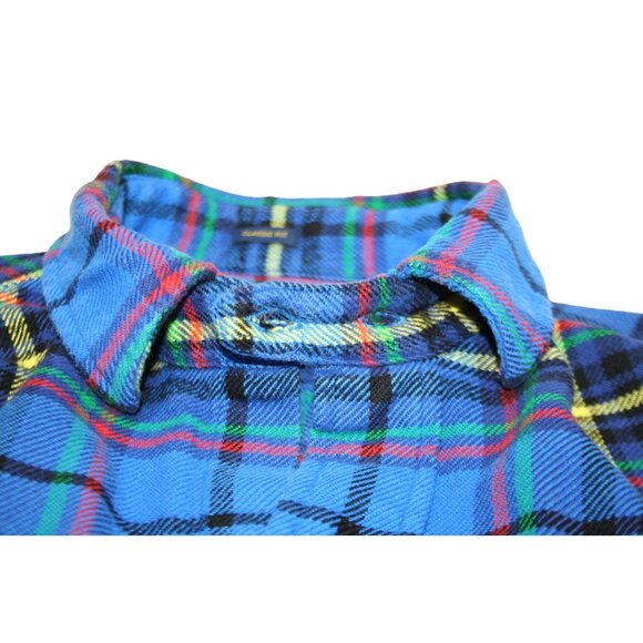 Polo Ralph Lauren Mens S Classic Fit Plaid Cotton Flannel Shirt Heritage Preppy - Picture 4 of 8